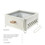 Square Barbecue Oven Outdoor Courtyard Oven Charcoal Charcoal Barbecue Grill - Image 2
