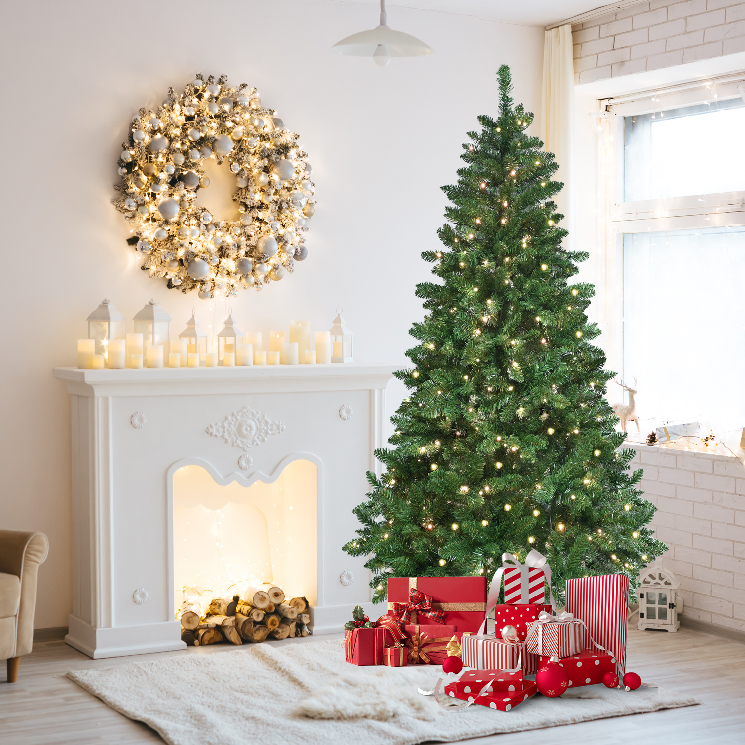 d111035e-7fb8-44f1-8e38-45eed828654f.jpg PE, PVC Christmas Tree, Christmas Decorations, Holiday Decorations - Image 1