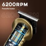 Multifunctional Electric Clipper Hair Clipper Retro Carved Oil Head Electric Clipper - Image 4