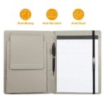 Organizer Case For 9.7in Tablet PC Business Tablet Portfolio With A5 Notepad Paper Pad Card Holder
