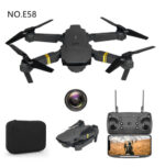 E58 Folding Aerial WiFi Image Transmission Four-axis Remote Control Toy - Image 7
