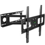 1Pc TV Wall Mount Swivel Tilt Full-Motion Articulating Wall Rack For 32in-55in TVs 99lbs Max Bearing Support VESA Up To 400x400mm - Image 5