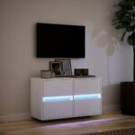 TV wall cabinet with LED lighting 80x   TV wall cabinet with - Image 10