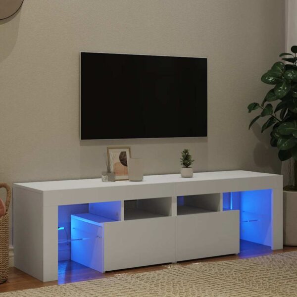 TV cabinet with LED lighting 140x36,   TV cabinet with