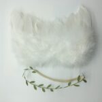 Newbornx Photography Props White Angel Wing Baby - Image 3