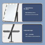 Fill Light Mirror Desktop LED Light Rechargeable Dressing - Image 5