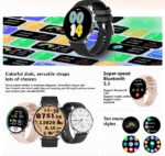 Ultra Slim Smart Watch For Men Women, 1.43 AMOLED Screen Fitness Watches ,  LP67 Outdoor Watch For Android Ios - Image 8