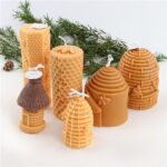 3D Honeycomb Silicone Candle Mold - Image 6